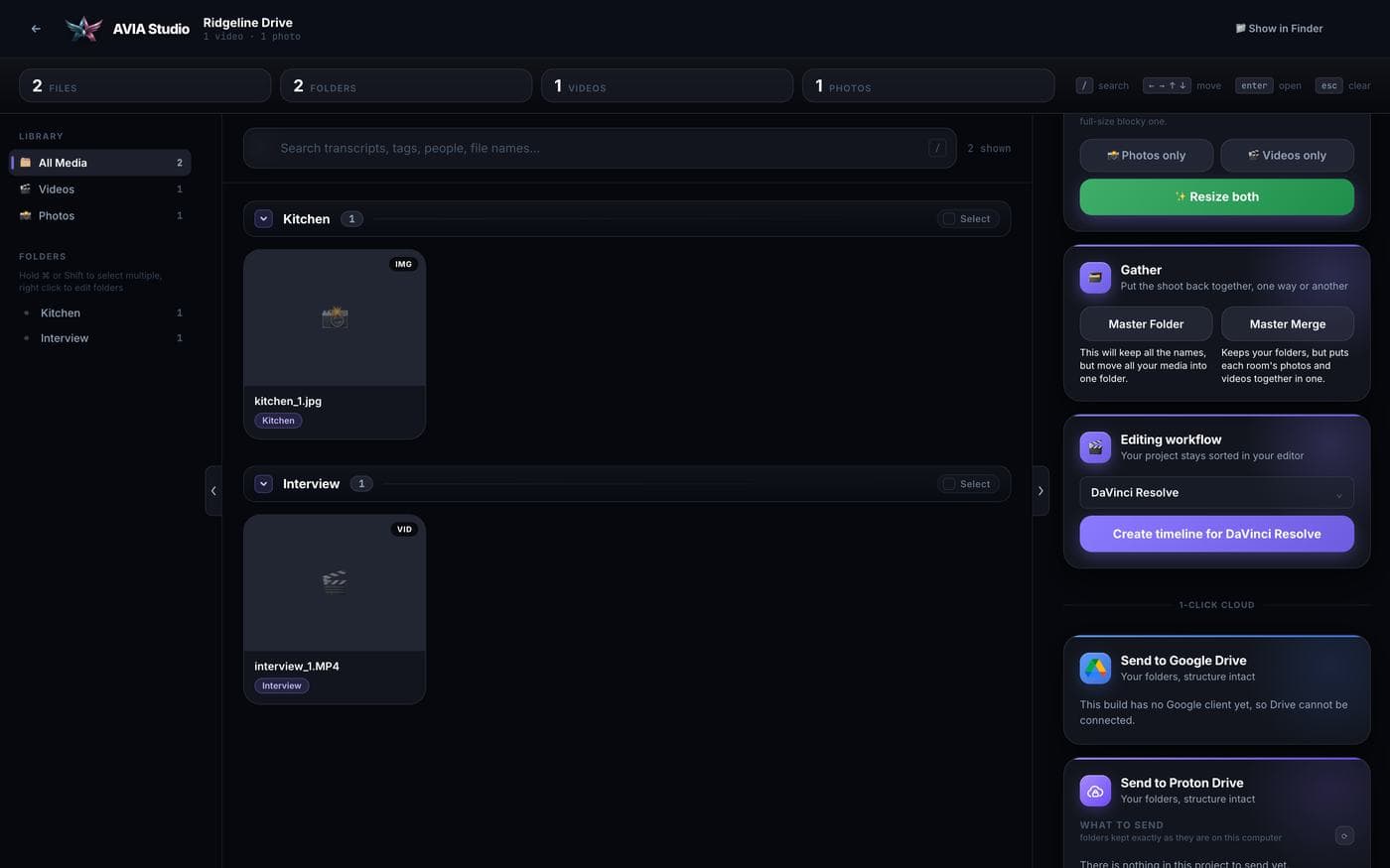 Create timeline